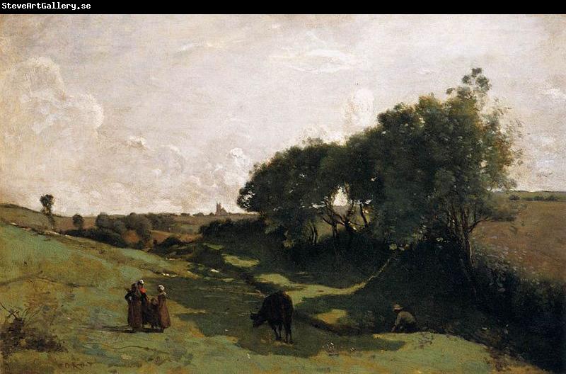 Jean Baptiste Camille  Corot The Vale